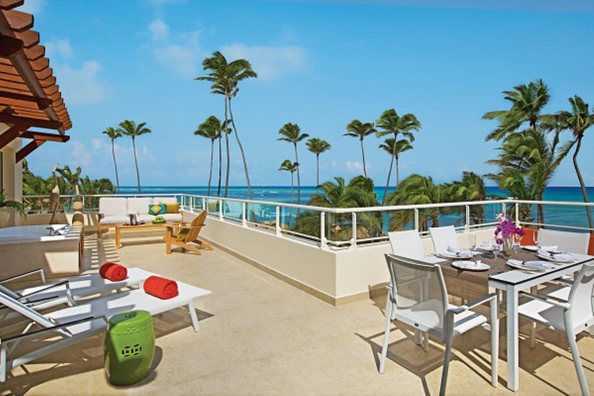 Breathless Punta Cana Resort & Spa (Adults Only) Exterior foto Rooftop at the Hard Rock Hotel & Casino Punta Cana