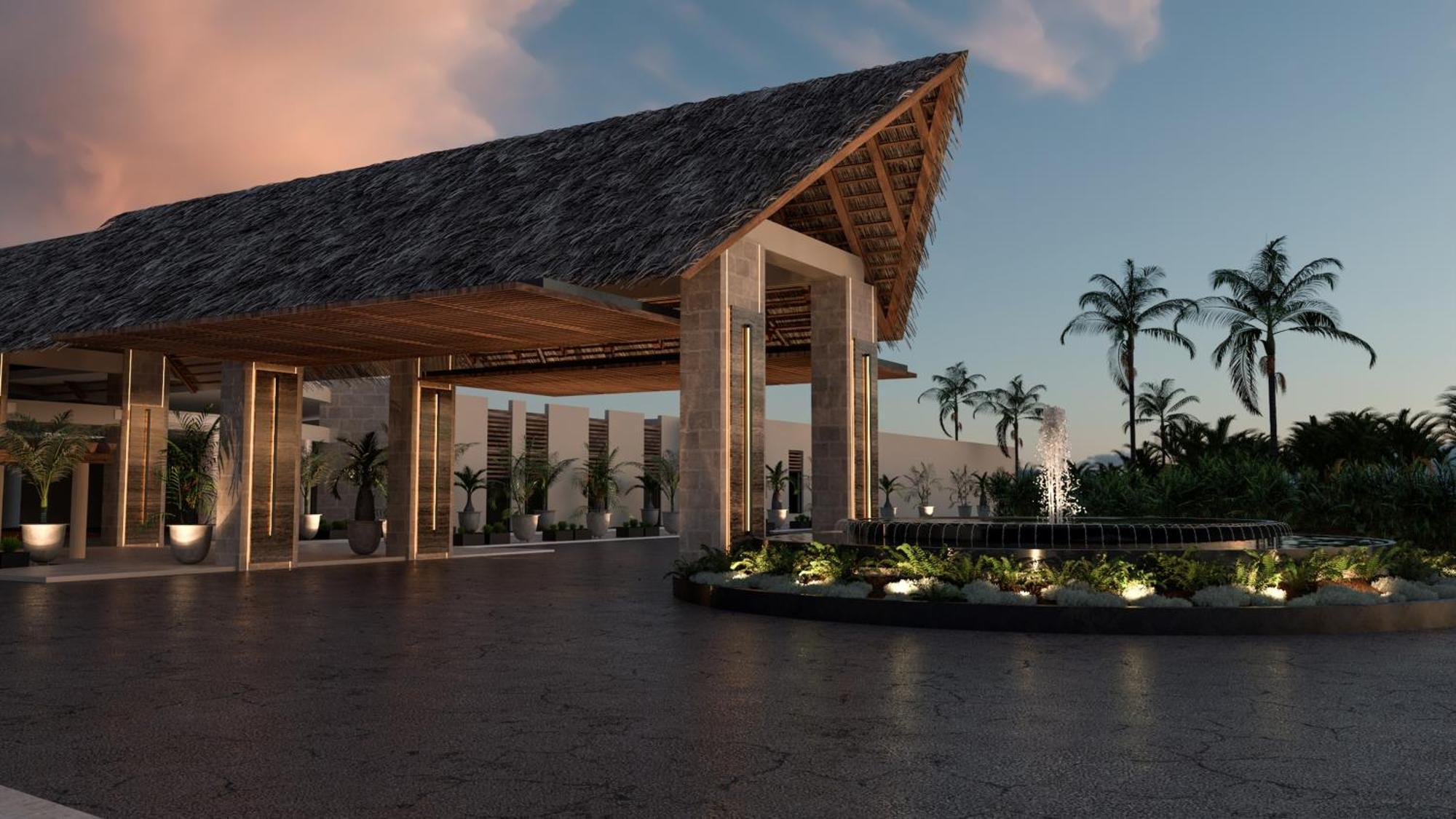 Breathless Punta Cana Resort & Spa (Adults Only) Exterior foto The entrance of the resort